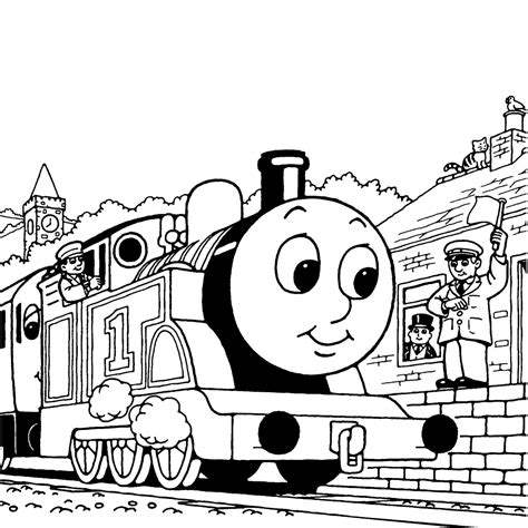 Percy Coloring Pages - Free Thomas & Friends Coloring Pages Printables