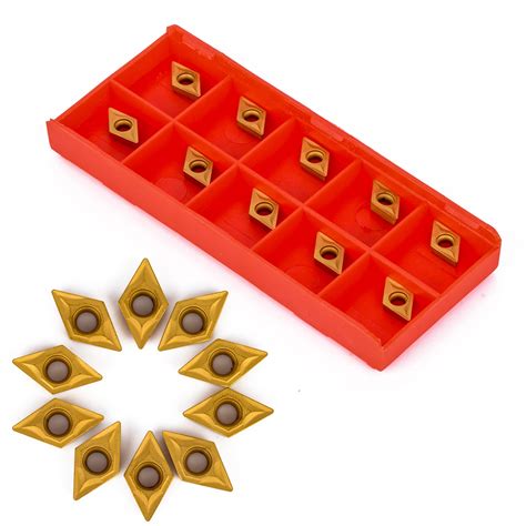 Pcs Dcmt Ybc Carbide Inserts Set With Box Mayitr For Lathe