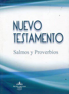 Nuevo Testamento Salmos Y Proverbios Libro Bolsillo By Sociedades