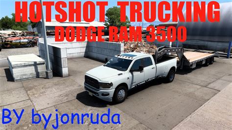 Dodge Ram And Gooseneck Trailer By Jon Ruda Hotshot Trucking Ecj