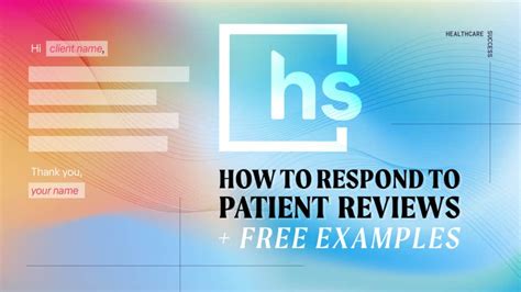 How To Respond To Patient Reviews Healthcare Success