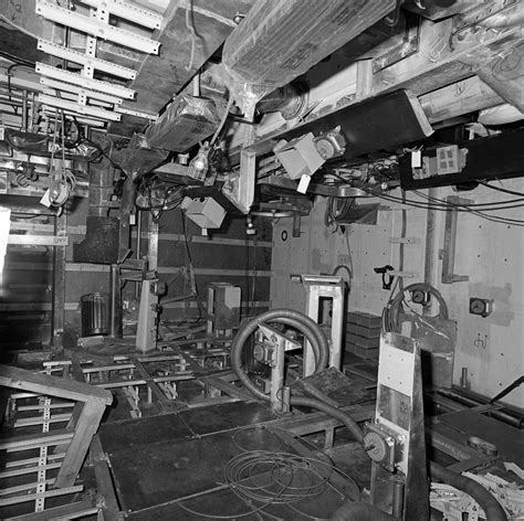 A View Of The Combat Information Center Aboard The Guided Missile