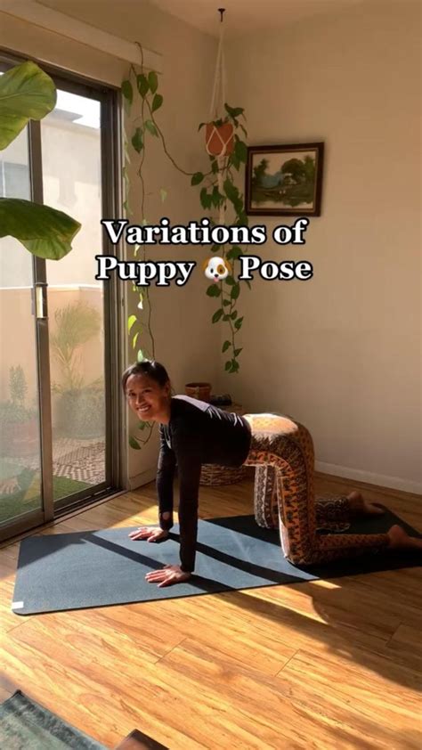 Variations Of Puppy Pose Yoga Poses Yoga At Home Yoga Tips