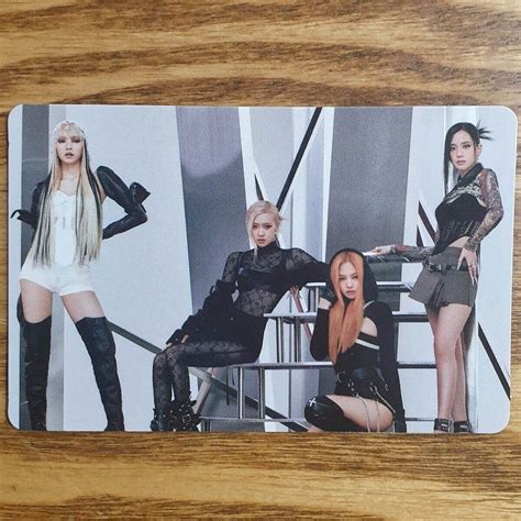 L Card Nh Blackpink Photocard Born Pink Pob Apple Music Benefit