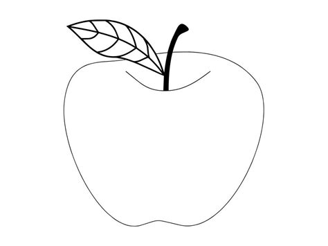 Apple Outline Svg Apple Svg Apple Clipart Apple Files For Cricut