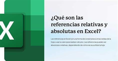 Qué son las referencias relativas y absolutas en Excel Gamma