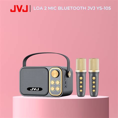 Loa bluetooth mini karaoke kèm mic JVJ YS 103 1 mic Loa Ys 105 2 mic