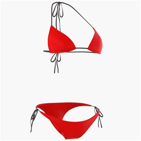 Classic Bikini D Model TurboSquid