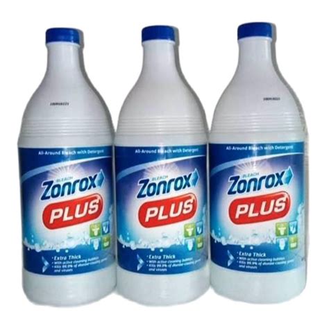 Zonrox Plus Bleach 3 Pieces X 900 Ml Lazada Ph