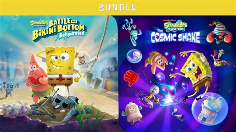 SpongeBob SquarePants Bundle Gameractu Actus tests vidéos