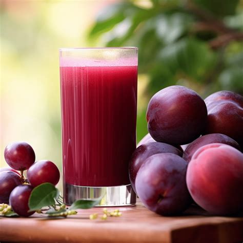 Delicious Plum Juice Recipe Refreshing And Easy To Make