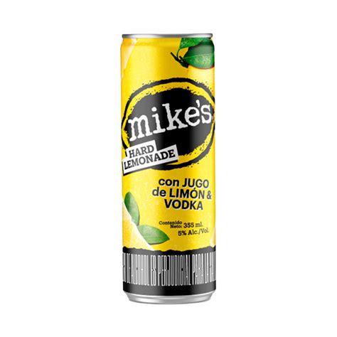 Limonada Mikes Con Jugo De Limón Y Vodka Lata 355ml Superboom