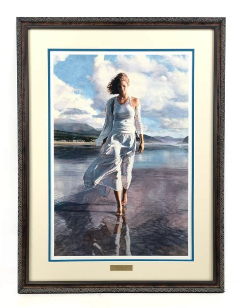 Lot Steve Hanks Moving On Lithograph