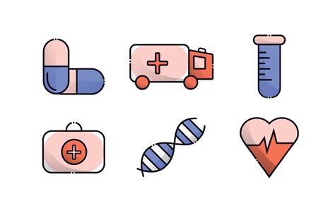 Medicine Pharmacology Health Treatment Icons Icons 22073877