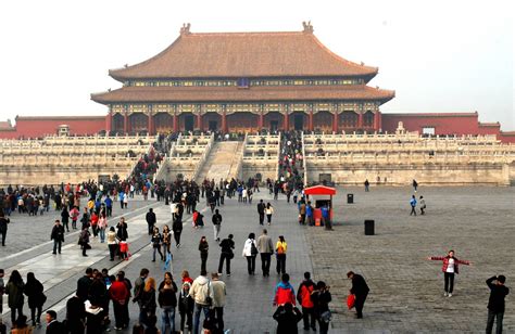 Cité Interdite de Pékin le plus grand ancien Palais du Monde