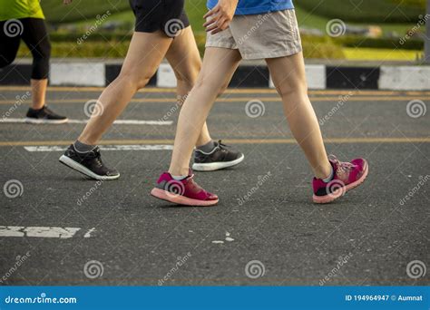 Group Walking Exercise