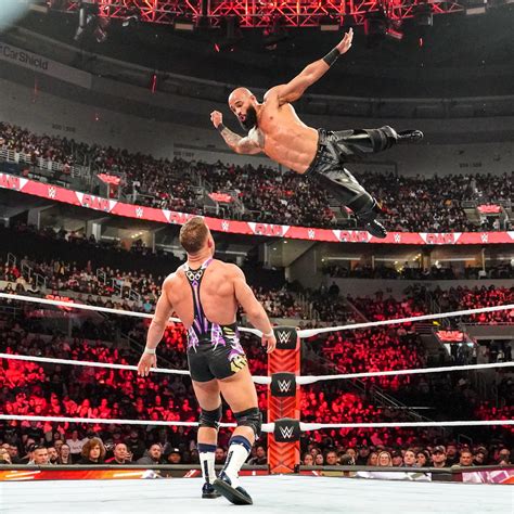 Ricochet Vs Chad Gable Raw March 20 2023 Wwe Photo 44857595