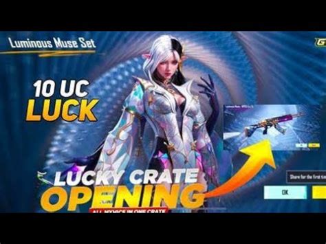 20 000 UC Luminous Muse Ultimate Set New M762 Crate Opening YouTube