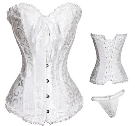 Sexy Bustier Corset Burlesque Basque Lingerie Fancy Rouge Boned Lace Up 6 24 AS EBay