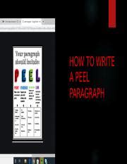 How To Write A PEEL Paragraph Tips For Effective Essay Writing