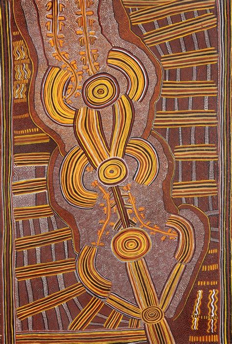 Aboriginal Art By Mick Namarari Tjapaltjarri Grafik Ornamente