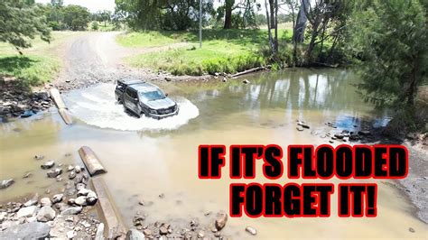 Beginner River Crossings Condamine River Road Youtube