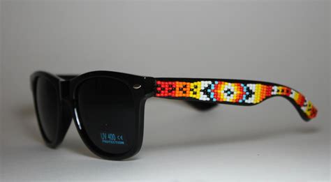 Beaded Sunglasses Native American Tribal By Rebelinaaccessories