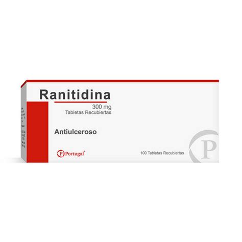 Ranitidina Tab Rec 300 Mg MVGA Pharma