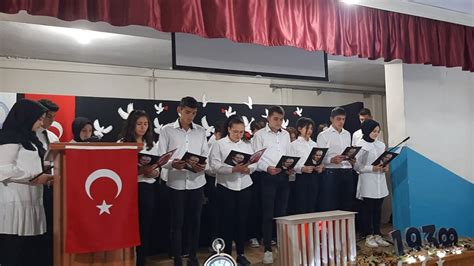 ULU ÖNDER GAZİ MUSTAFA KEMAL ATATÜRK Ü ANMA PROGRAMI