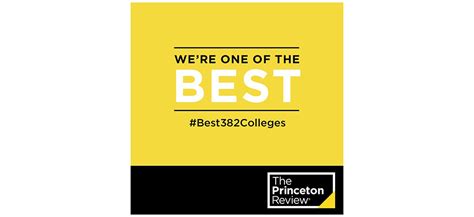 The Princeton Review Ranks Assumption One Of The “best 382 Colleges” And “2018 Best Colleges” In