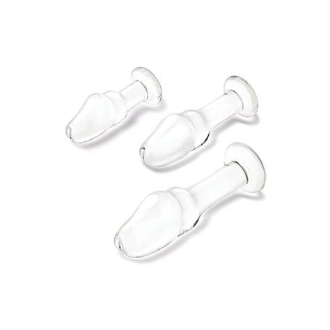 Glas Helmet Head Anal Training Kit Set Of 3 HappyBed