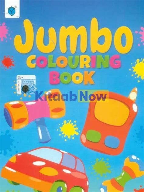 Jumbo Colouring Book Kitaabnow