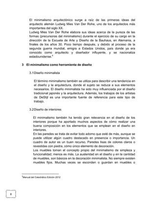 Minimalismo En La Arquitectura Pdf