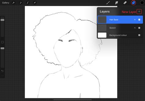 Drawing Hair In Procreate Step By Step Design Bundles