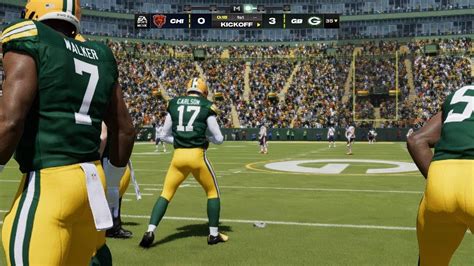 Madden Nfl 24 Chicago Bears Vs Green Bay Packers Gameplay Ps5 Youtube