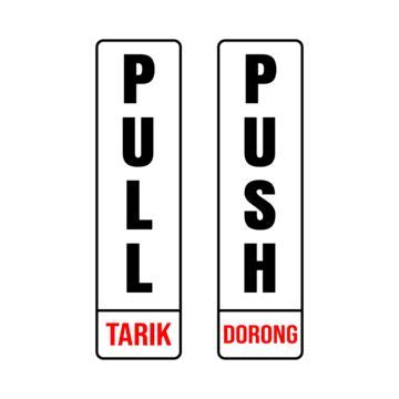 Stiker Pull Push Tarik Dorong Png Stiker Tarik Dorong Tarik Dorong