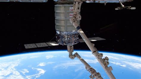 Part 1 Live Iss Orbital Atk Cygnus Crs 8 Capture Docking And