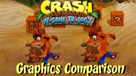 Crash Bandicoot N Sane Trilogy Switch Graphics Comparison YouTube