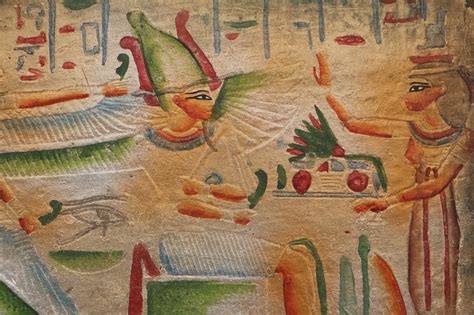 Mixed Media Paintings of Egyptian Hieroglyphics, Late 20th Century | EBTH