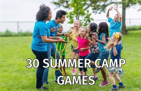 30 Summer Camp Games - Game Rules