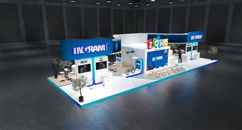 Ingram Exhibition Stand D Booth Design Event Behance