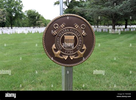 Long Island National Cemetery Farmingdale Long Island New York Stock