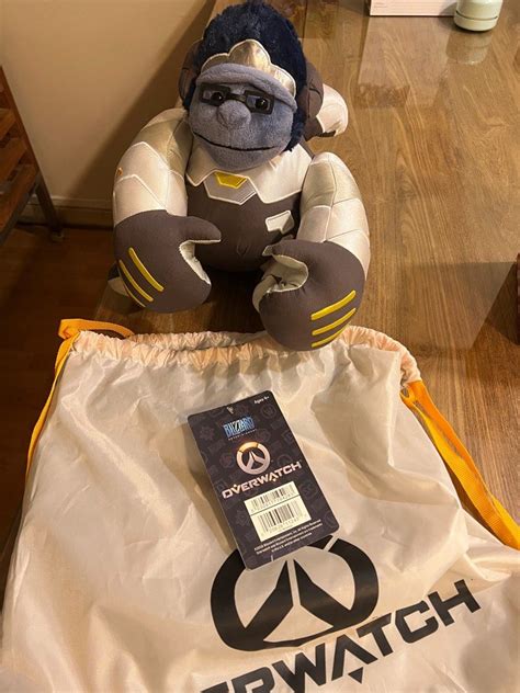 Overwatch Winston Plush Soft Toy Hobbies And Toys Toys And Games On
