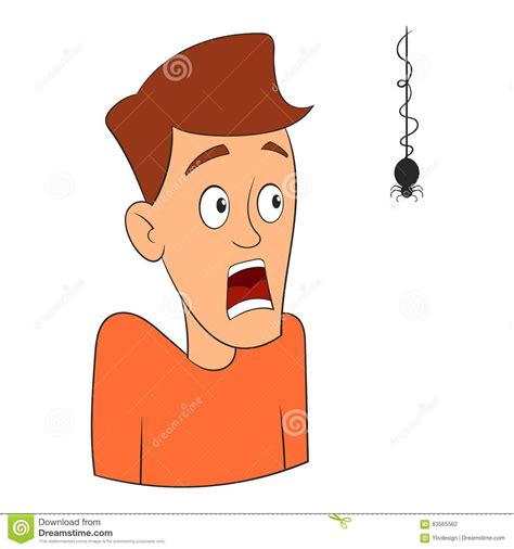 Fear Of Spiders Clipart Clipground