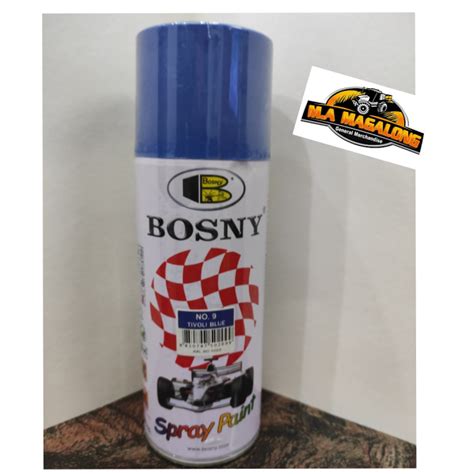 BOSNY SPRAY PAINT TIVOLI BLUE NO 9 Lazada PH