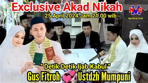 Exclusive Walimatul Ursy Gus Fitroh Dan Ustadzah Mumpuni Detik