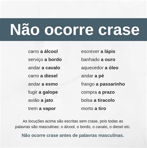 Uso Da Crase