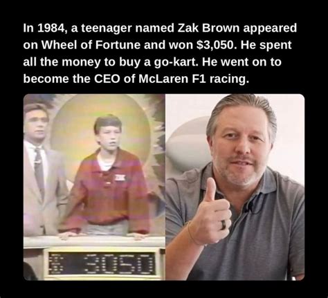 Gabriel Wu On Linkedin In 1984 A Teenager Named Zak Brown Appeared On