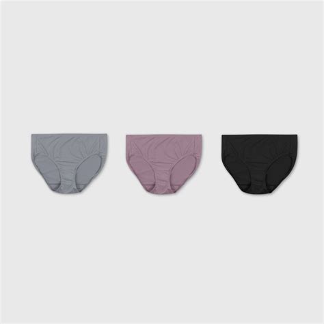 Hanes Womens 3pk Renew Microfiber Modern Briefs Colors May Vary 8 3 Ct Shipt