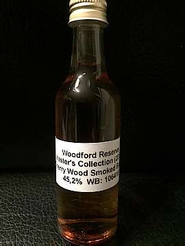 Woodford Reserve Cherry Wood Smoked Barley Sample Whisky